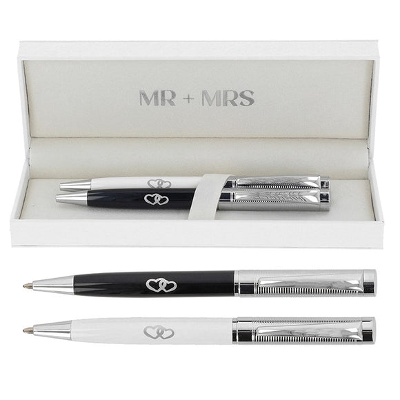 Wedding Stationary | Mr and Mrs Wedding Pen Set