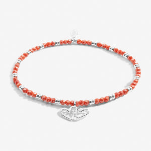 Joma Jewellery | Boho Beads Double Heart Bracelet
