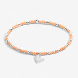 Joma Jewellery | Boho Beads Heart Bracelet