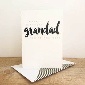 Megan Claire | Happy Birthday Grandad