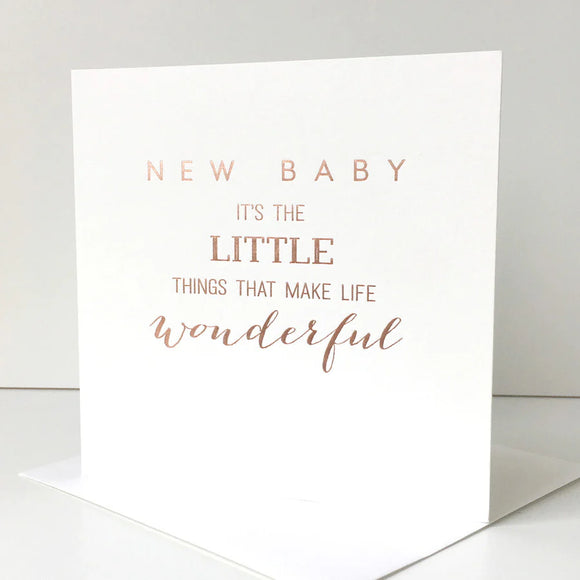 Megan Claire | New Baby Card