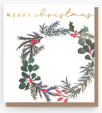 Caroline Gardner | Dove and Wreath Charity Christmas Cards Pk 8